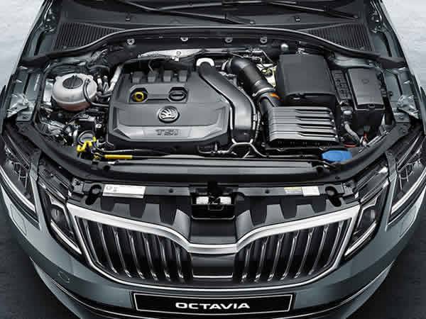 Skoda-Turbocharged Engine
